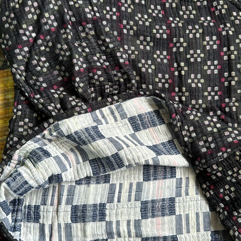 A&J heather top in kasuri/kente - Picture 4 of 5